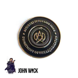 مدالیون قاضی جان ویک 2019 | اکسسوری فیلم جان ویک