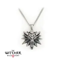 گردنبند بازی ویچر طرح مدالیون(استیل) | اکسسوری بازی ویچر