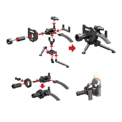 لگو ساختنی تیربار گاتلینگ | اکسسوری و قطعات لگویی