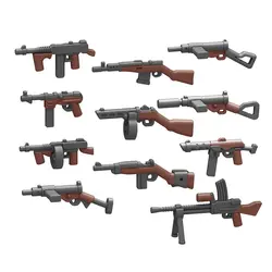 پک 11 تایی تفنگ لگویی جنگ جهانی (2 رنگ) | اکسسوری و قطعات لگویی