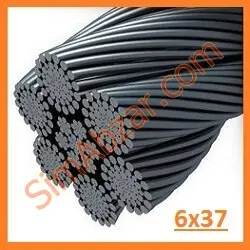 سیم بکسل فولادی 37*6