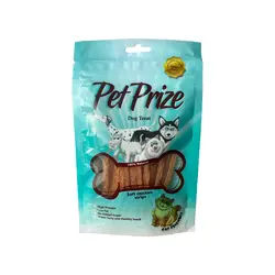 تشویقی نواری نرم مرغ، مخصوص سگ و گربه، 50 گرمی، پت پرایز