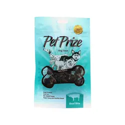 تشویقی گوشت گاو، مخصوص سگ، 50 گرمی، پت پرایز