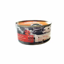 کنسرو مخصوص گربه، حاوی مرغ، کدو تنبل و سنبل الطیب، 200 گرمی، یو اس پت