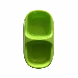 ظرف آب و غذای دوقلو، مخصوص سگ و گربه، سایز خیلی کوچک