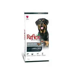 غذای خشک سگ بالغ، حاوی گوشت بره و برنج، ۱۵ کیلوگرمی، رفلکس