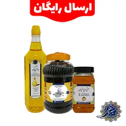 بسته روغن کنجد و چای و عسل