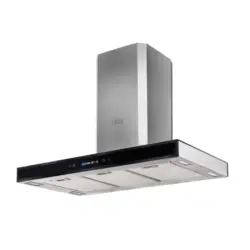 هود شومینه ای کن مدل 1410 تیتانیوم استیل | هود کن مدل شومینه ای 1410 استیل تیتانیوم