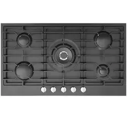 گاز صفحه ای ۵ شعله لعابی نیک کالا مدل EGH-101