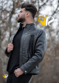 کاپشن چرم مردانه
