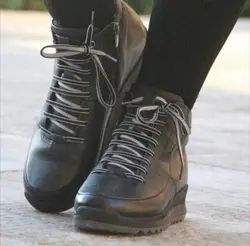 نیم بوت زنانه چرمی کد 1945 2616