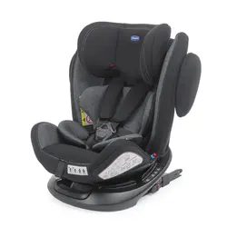 صندلی ماشین چیکو چرخشی 360 درجه نوزادی تا 12 سال ( رنگ مشکی - طوسی)  chicco unico 360 baby carseat