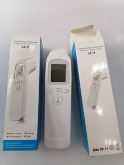 تب سنج پیشانی  دیجیتالی لیزری جدید کودک با دقت بالا و سرعت فوقالعاده  clinical Thermometer  ZS-T1