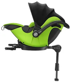 کالسکه عصایی کیدی المان با کریر کریکات شو و اداپتوز نصب کریر بر روی کالسکه رنگ سبز    kiddy  EVOCITY1 + CARSEAT EVO + ADAPTOR