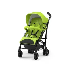 کالسکه عصایی کیدی المان با کریر کریکات شو و اداپتوز نصب کریر بر روی کالسکه رنگ سبز    kiddy  EVOCITY1 + CARSEAT EVO + ADAPTOR