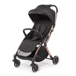 کالسکه مسافرتی بروی اصل ایتالیا مدل ارگو رزگلد مشکی سوپر لاکچری و سبک وزن  BREVI ARGO stroller