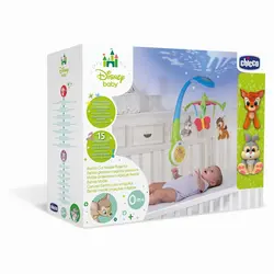 آویز تخت موزیکال چرخشی چراغ دار چیکو chicoo