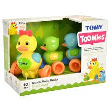اسباب بازی تامی قطار خانواده اردک جدید اموزشی و سرگرم کننده برای کودکان 6 تا 36 ماهگی    TOMY / TOYS