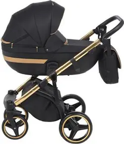 آدامکس کالسکه کریر کریکات و ساک لوازم ادامکس کورتینا رزگلد ADAMEX CORTINA ROSE GOLD / SE 402