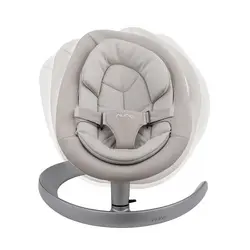 تاب نونا مدل لیف گرو جدید با 2 درجه خواب پشتی صندلی و قابل استفاده از 0 تا 60 کیلوگرم  nuna leaf grow champagne