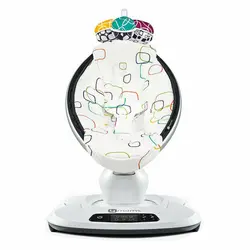 تاب و گهواره برقی فورمامز مدل مامارو رنگ طوسی طرح دار کالکشن  2022 جدید  4moms mamaro