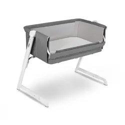 تخت کنار مادر سی بی ایکس با تنظیم ارتفاع و ضد ریفلاکس با تشک ضد خفگی -رنگ کرم cbx next to me - بارنی