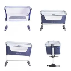 تخت کنار مادر گهواره شونده کیکابو رنگ صورتی  kikka boo bonne nuit / pink