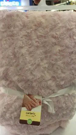 پتوی نوزاد کارترز بسیار نرم و لطیف برند Carter's