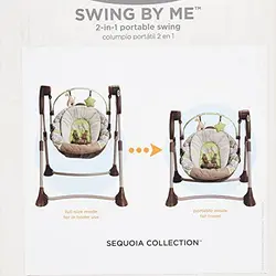 تاب برقی گراکو امریکا با قابلیت تنظیم ارتفاع و برق و باطری  GRACO SWING 2IN1