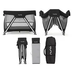 تخت و پارک نونا مدل سنا رنگ  مشکی       Nuna Sena Travel Cot Night