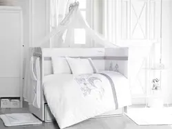 سرویس خواب 9 تکه پیرگاردین pierre cardinمدل white birdy - بارنی