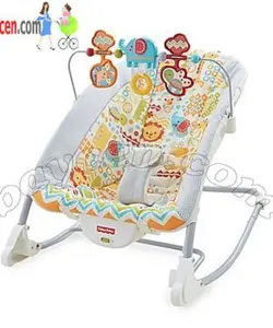 نی نی لای لای فیشر پرایز 0تا 18 کیلوگرم Fisher Price Rocker Animal Kingdom - بارنی