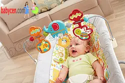نی نی لای لای فیشر پرایز 0تا 18 کیلوگرم Fisher Price Rocker Animal Kingdom - بارنی