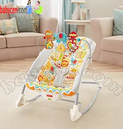 نی نی لای لای فیشر پرایز 0تا 18 کیلوگرم Fisher Price Rocker Animal Kingdom - بارنی