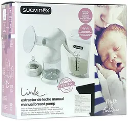 شیردوش دستی سواوینکس اصل اسپانیا تمام سیلیکون و BPA FREE با گارانتی تعویض یکساله   suavinex breast pump