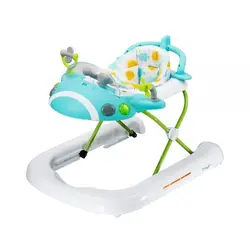 روروک بیبی فور لایف واکر شونده موزیکال هواپیمای آبی بی بی فور لایف BABY 4 LIFE