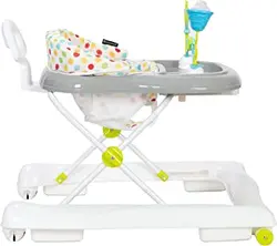 روروک واکر شو بیبی ترند اورجینال امریکا رنگ سفید طوسی BABY TREND