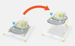 روروک واکر شو بیبی ترند اورجینال امریکا رنگ سفید طوسی BABY TREND