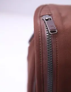 ساک لوازم نوزادی الرهند اصل المان رنگ قهوه ای با کیف عایق دما و کیف فلاکس و شیشه نوزادی و محفظه های مجزا برای لوازم کودک  allerhand