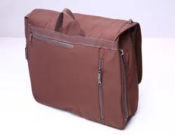 ساک لوازم نوزادی الرهند اصل المان رنگ قهوه ای با کیف عایق دما و کیف فلاکس و شیشه نوزادی و محفظه های مجزا برای لوازم کودک  allerhand