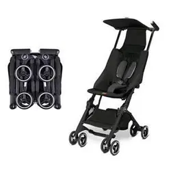 کالسکه جی بی پوکت پلاس جدید اصل المان رنگ مشکی  فوق سبک چهار کیلویی      gb pockit plus