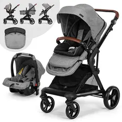 کالسکه کریر  elele مدل allroad رنگ کرم قهوه ای جدید اصل ترکیه  elele allroad /brown