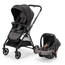 کالسکه کریر elele مدل اسمارت رنگ مشکی طوسی تیره (ذغالی)دارای گارانتی یک ساله و تبدیل به کریکات می شودelele smart /black &grey - بارنی