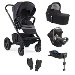 کالسکه کریر نونا مدل میکس جدید چهار تکه|nuna mixx new|سیسمونی نوزاد|کالسکه نونا تریو