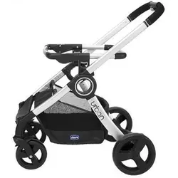 کالسکه کریر چیکو مدل اوربان پلاس با بیس صندلی ماشین و کریکات شونده با گرم کن پای کالسکه  chicco urban plus