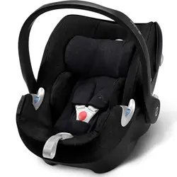 کریر سایبکس کلود زی رنگ مشکی با قابلیت تبدیل شدن به کریکات و خواب کامل پشتی کریر cybex aiton cloud zi