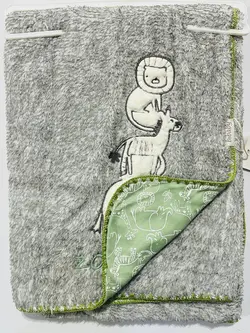 پتوی نوزاد بی بی بی لاینر دار بسیار نرم و لطیف برند bi baby