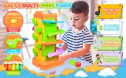 اسباب بازی اموزشی و فکری موزیکال چراغدار بازی با توپ و  لگو اموزشی   kindercraft
