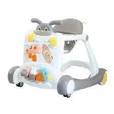 روروک واکر و میز بازی 3 کاره موزیکال جدید تویوفان رنگ طوسی  toyofun baby walker / grey