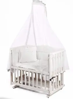 تخت گهواره شونده با تنظیم ارتفاع و درب بازشو آسانسوری  سایز کوچک 90 در 55 سانت  CHIPOLINO